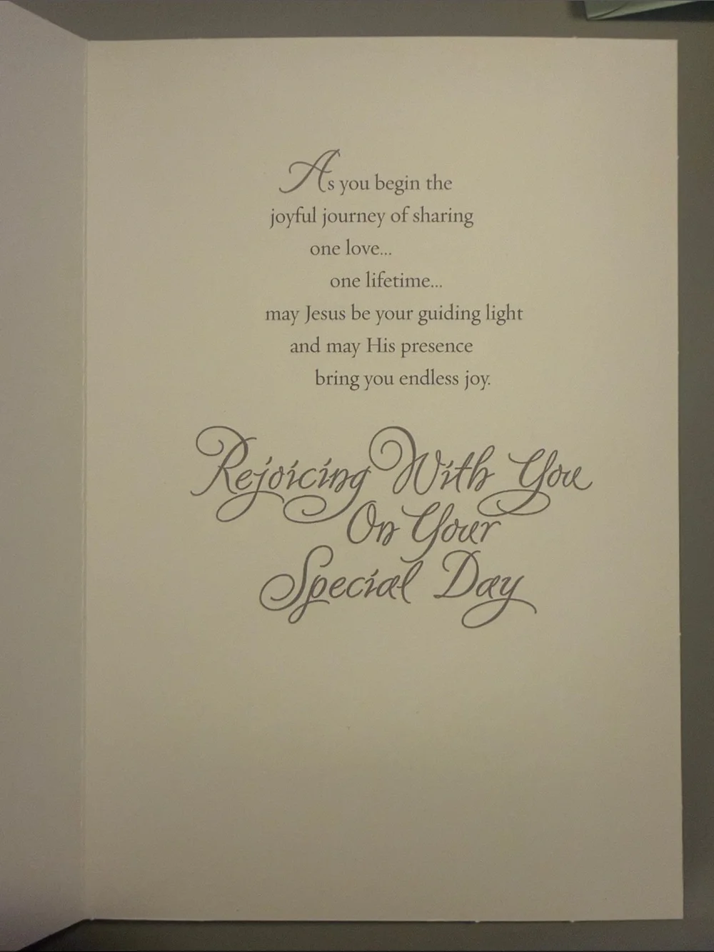 🌻 Bundle of 2 DaySpring Religious Wedding Cards